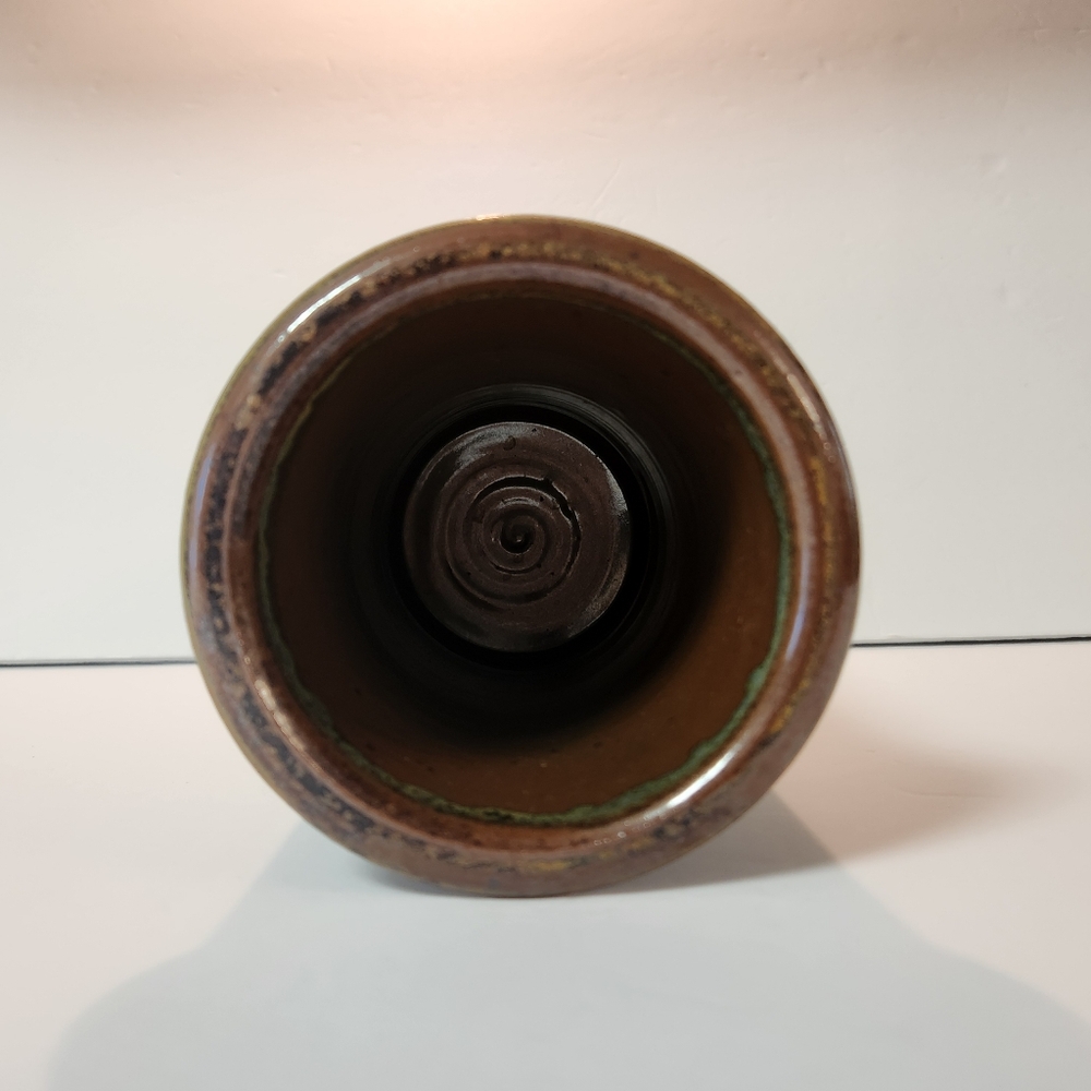 Abstract Beach Scene Ceramic Vase - Picture 12 of 14